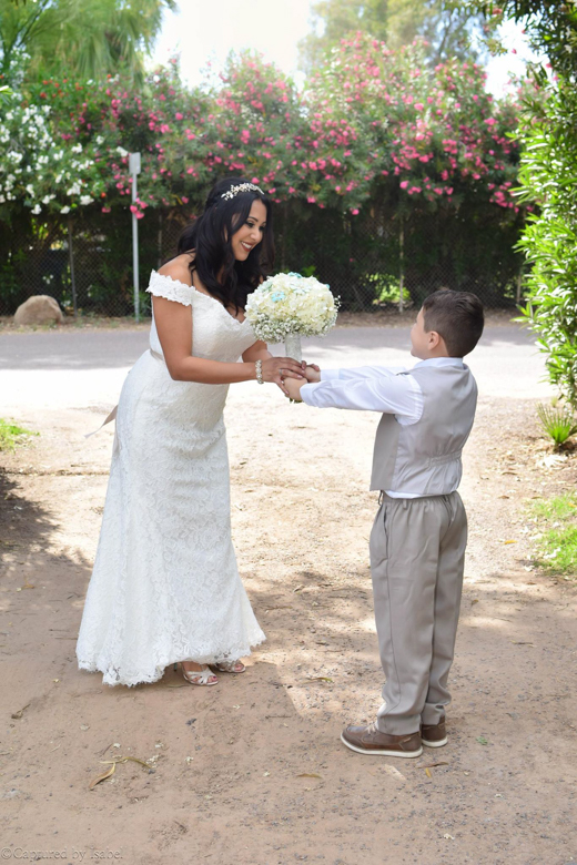 Calgary wedding photographer captures intimate moment