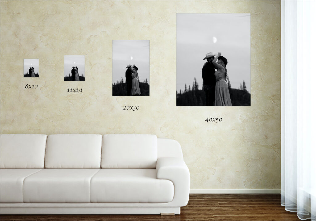 photo sizes